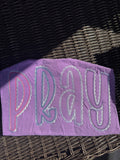 Pray Embroidered Short Sleeve Shirt