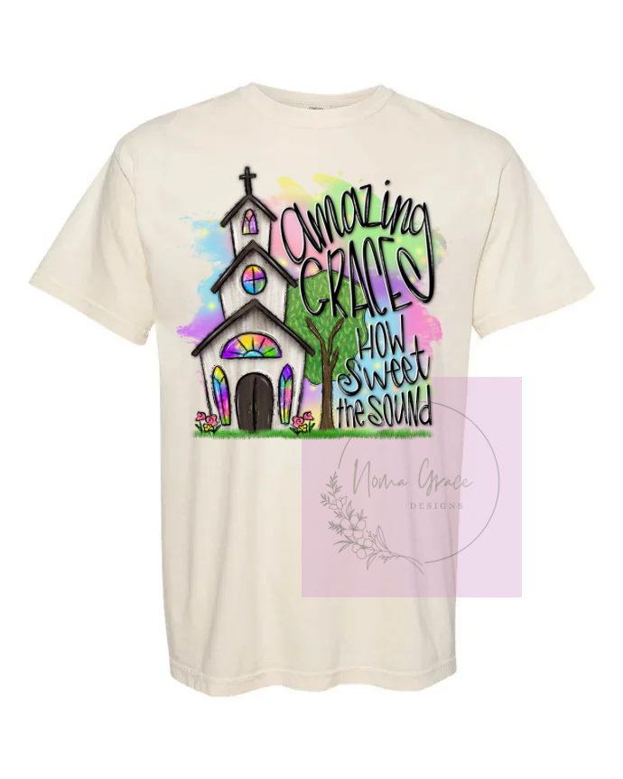 Amazing grace short sleeve shirt