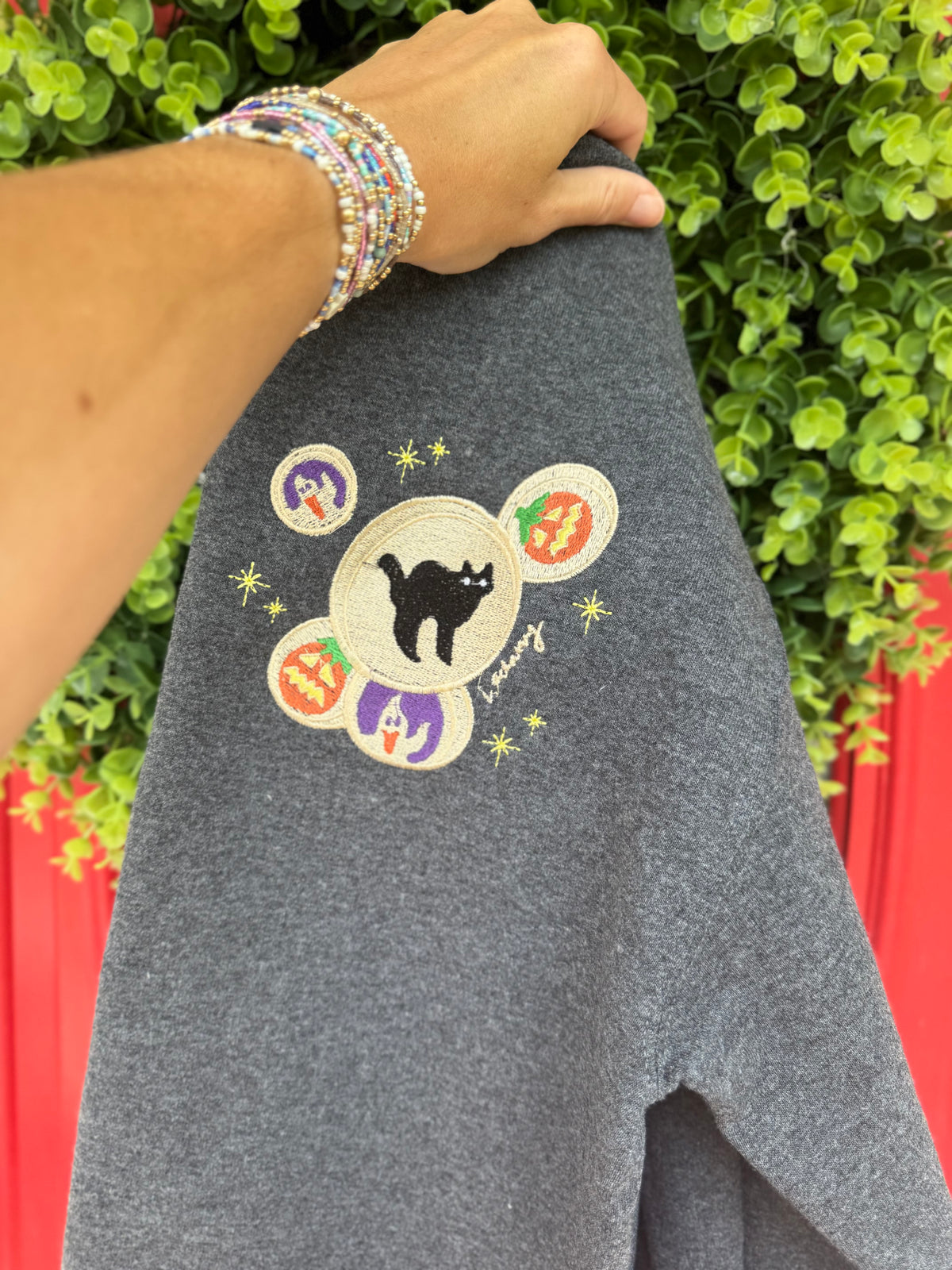 Halloween Cookies embroidered sweatshirt