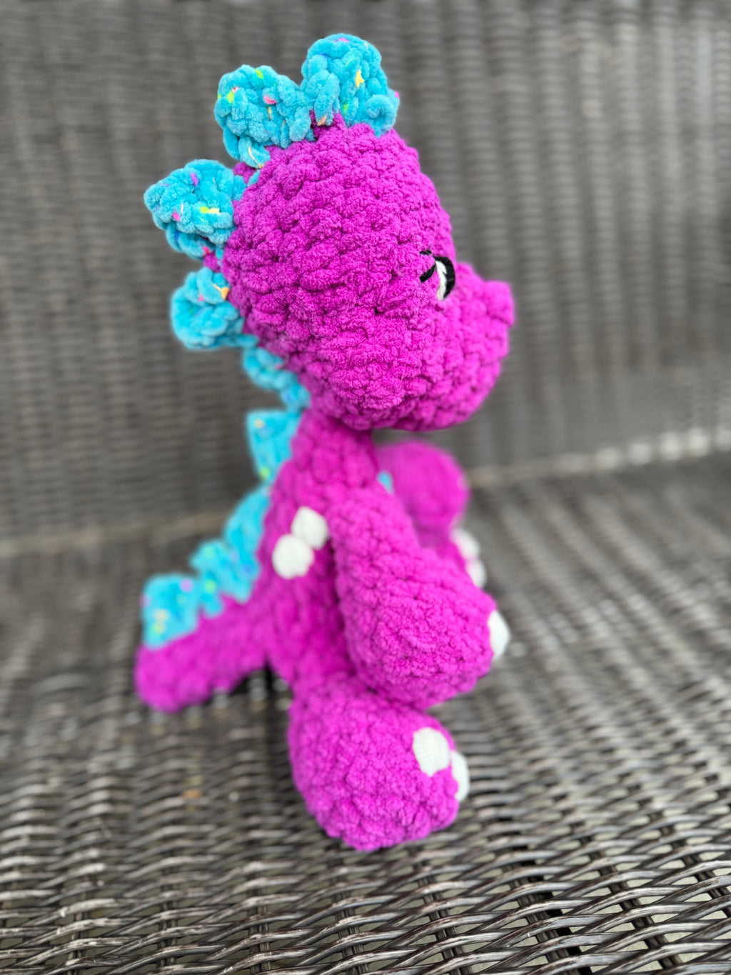 Crochet Dinosaur Plush
