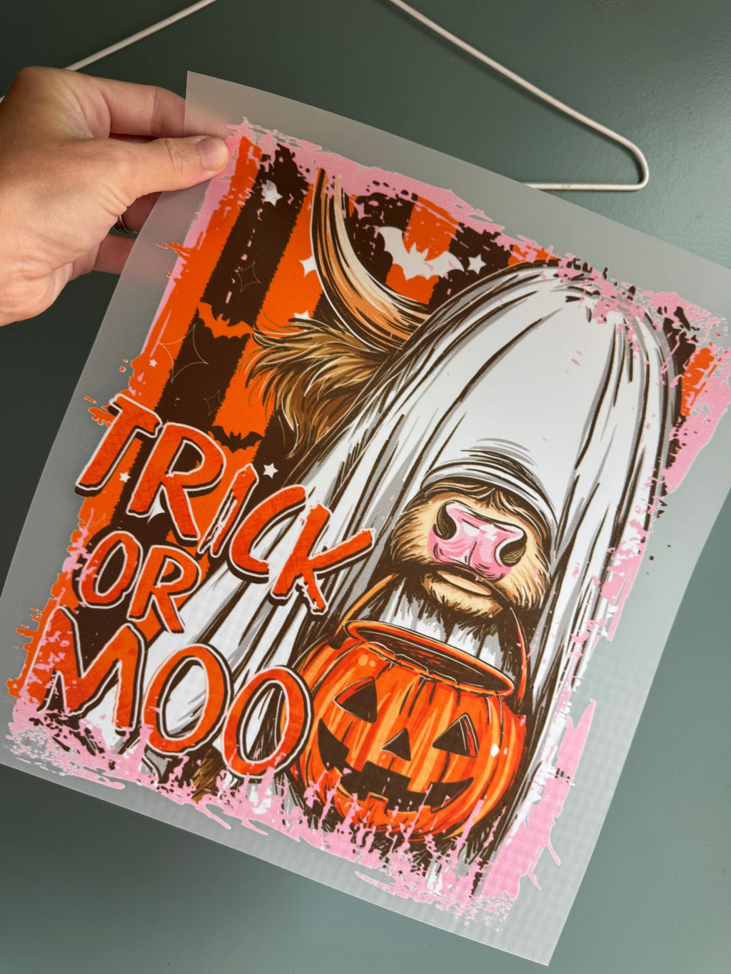 Halloween cow shirt