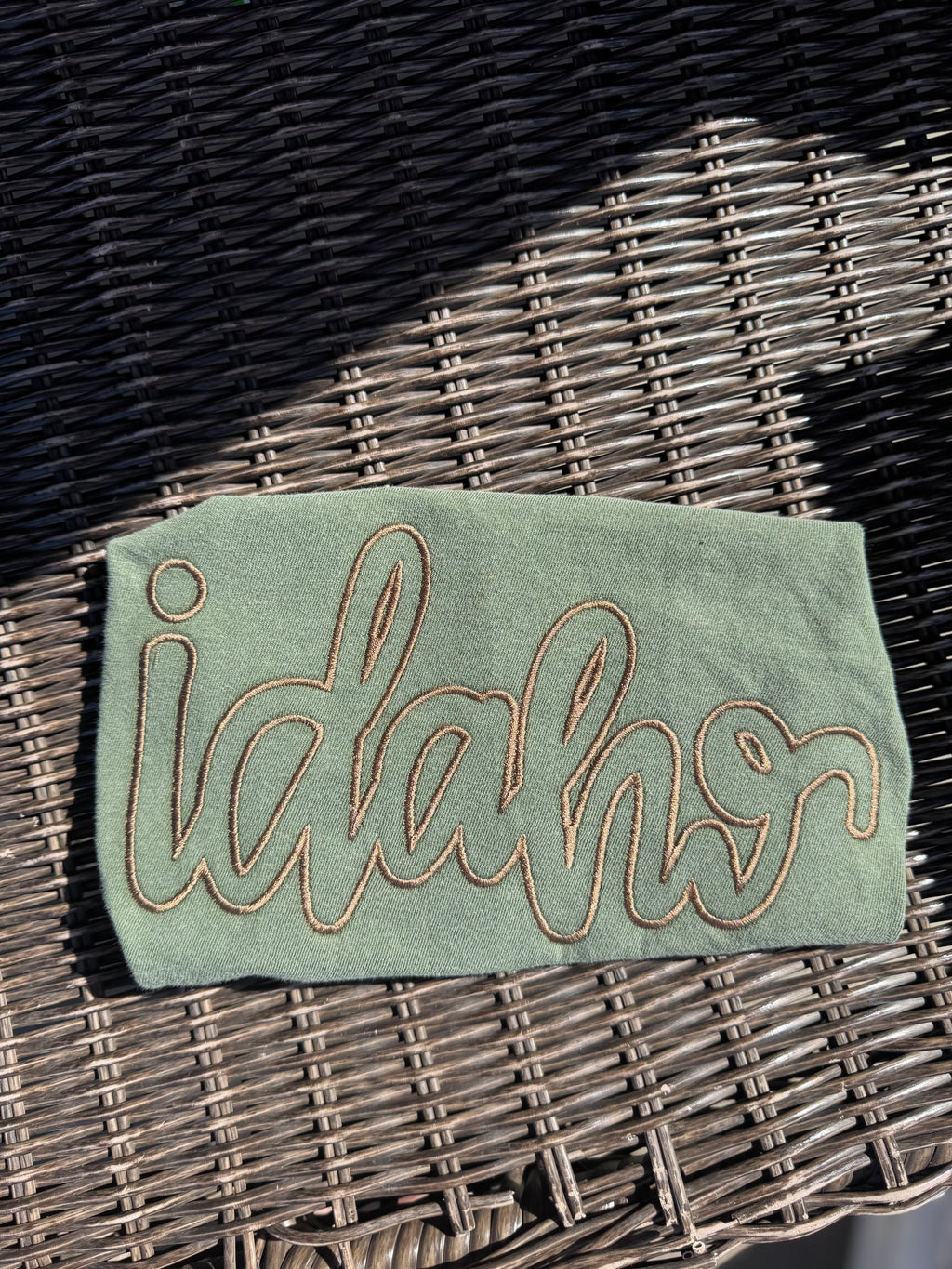 Idaho State embroidered short sleeve shirt