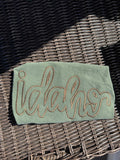 Idaho State embroidered short sleeve shirt