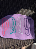 Pray Embroidered Short Sleeve Shirt