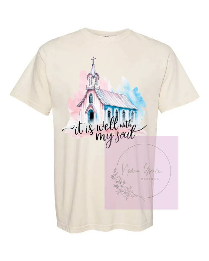 It is well with my soul short sleeve shirt