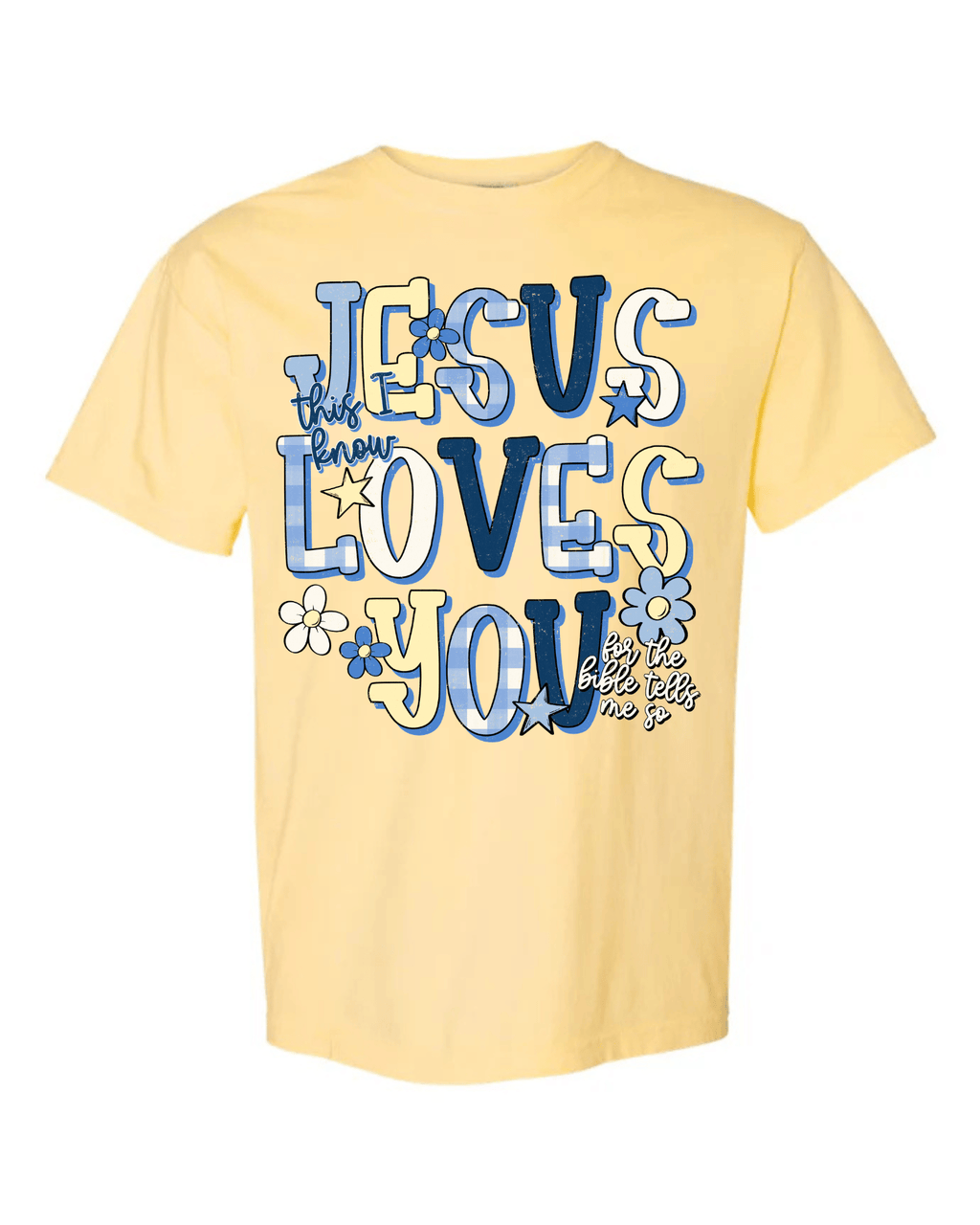 Jesus loves you short sleeve tee