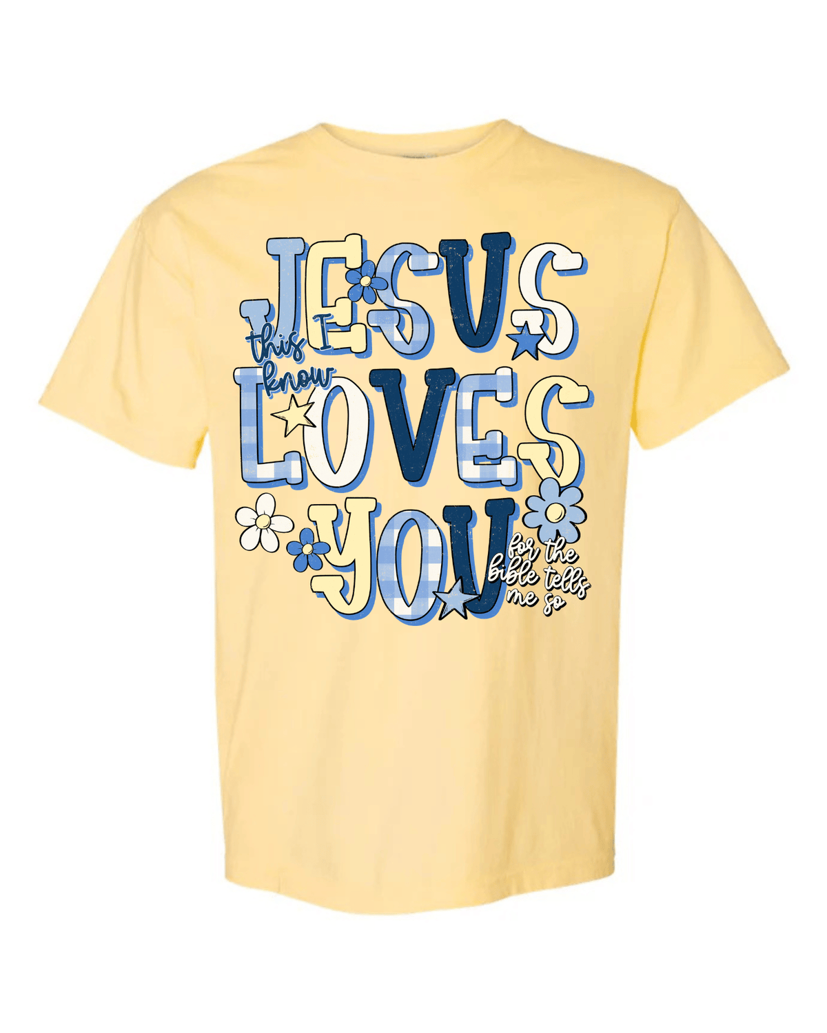 Jesus loves you short sleeve tee