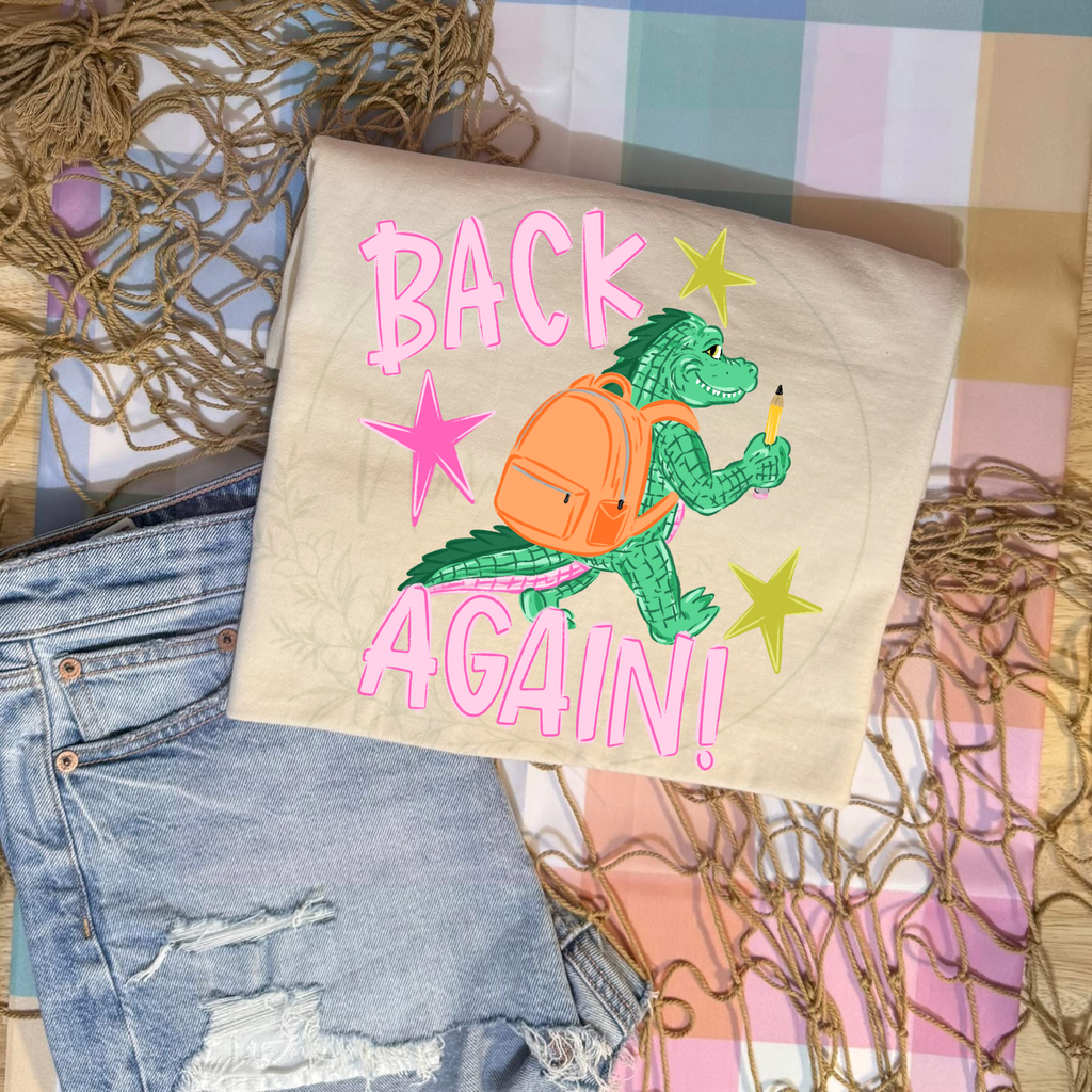 Guess who’s back FRONT AND BACK DESIGN short sleeve tee