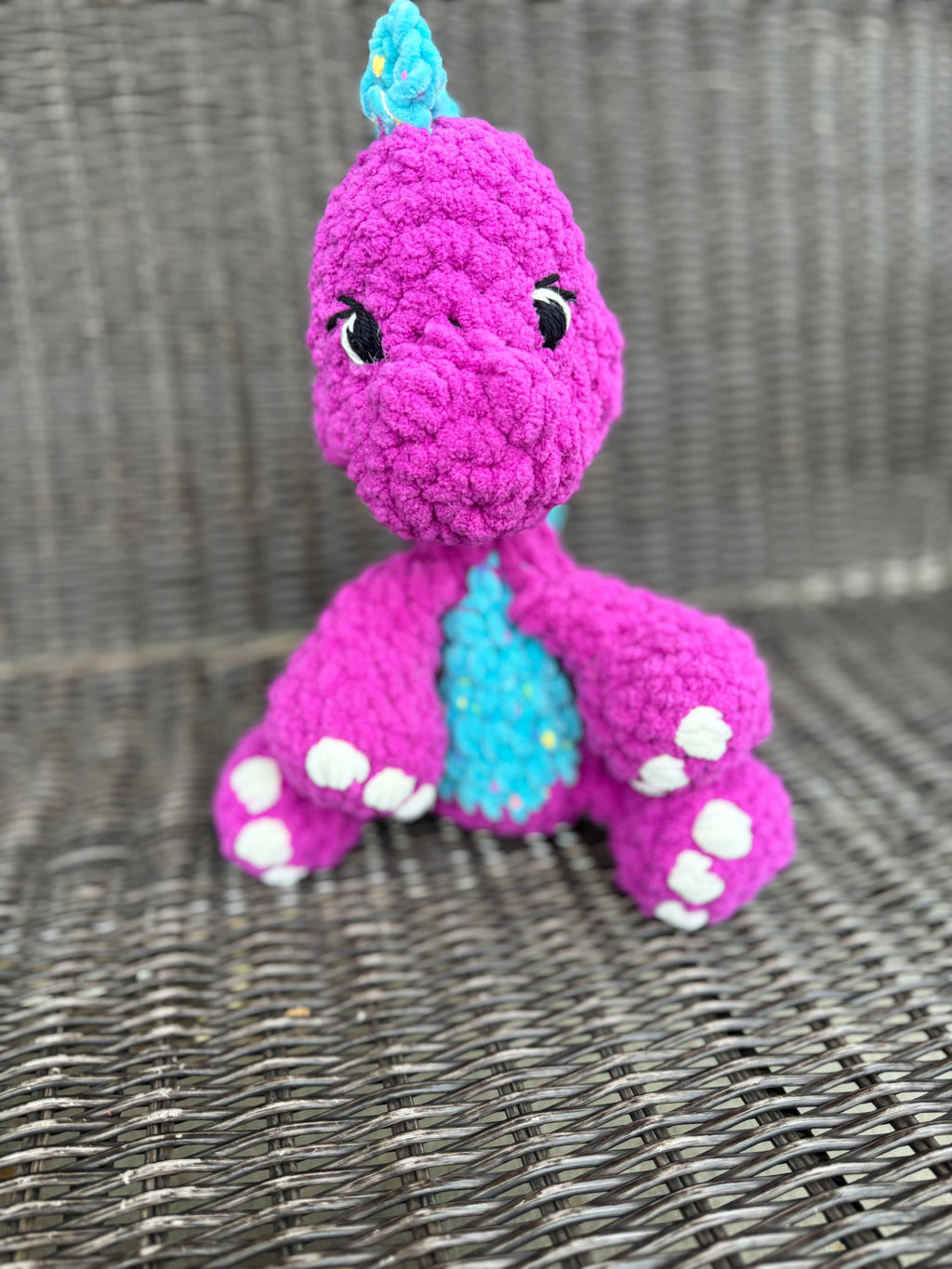 Crochet Dinosaur Plush