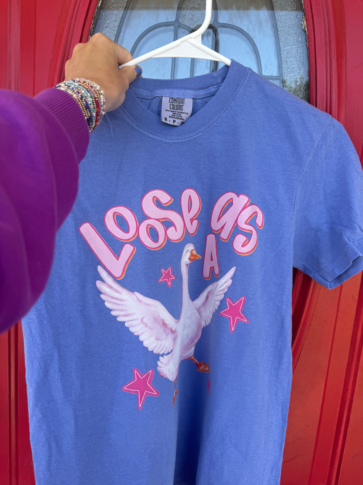 Loose as a goose short sleeve shirt