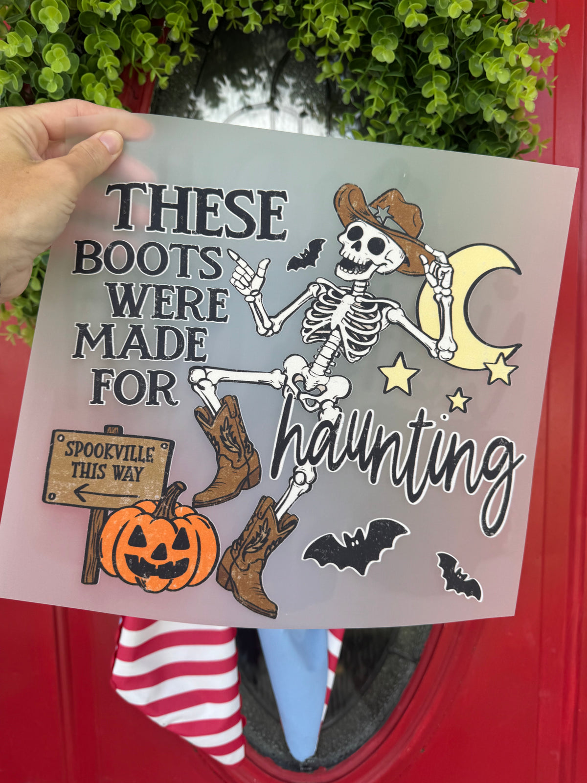 These boots were made for haunting shirt