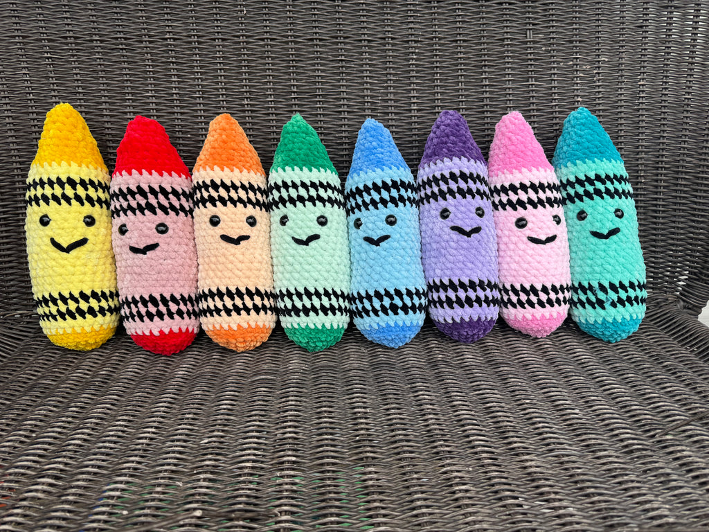 Crochet Crayon Collection
