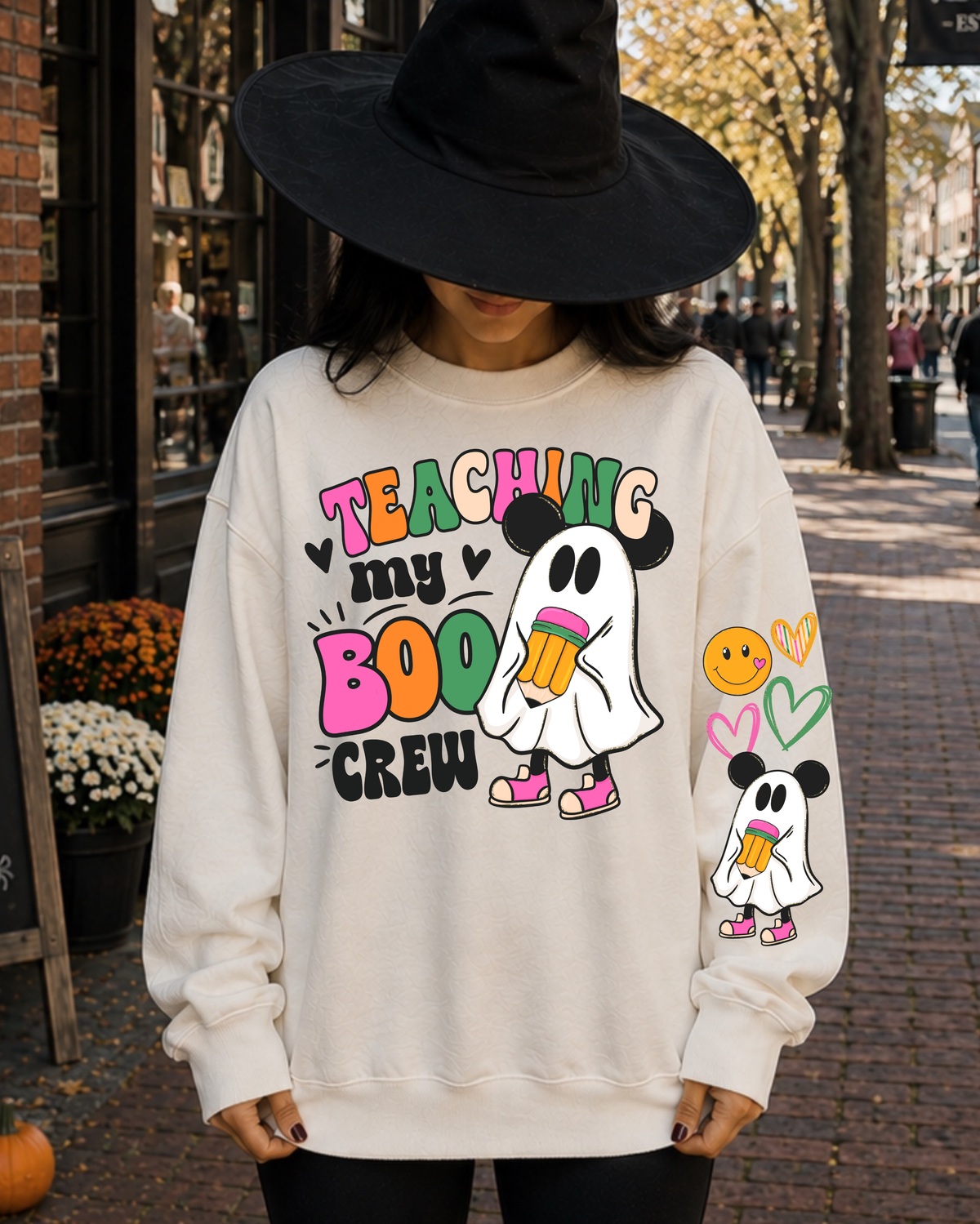 Teaching my boo crew sweatshirt