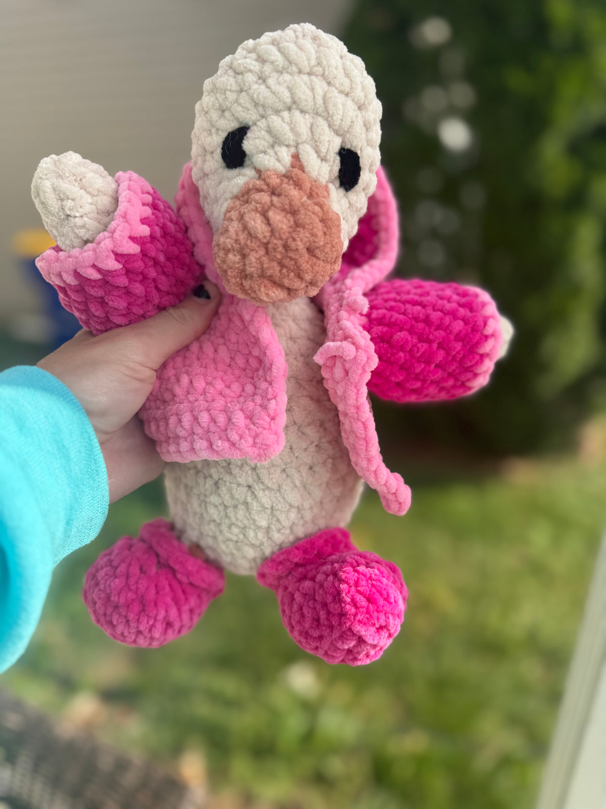 CUSTOM Goose Crochet Stuffie