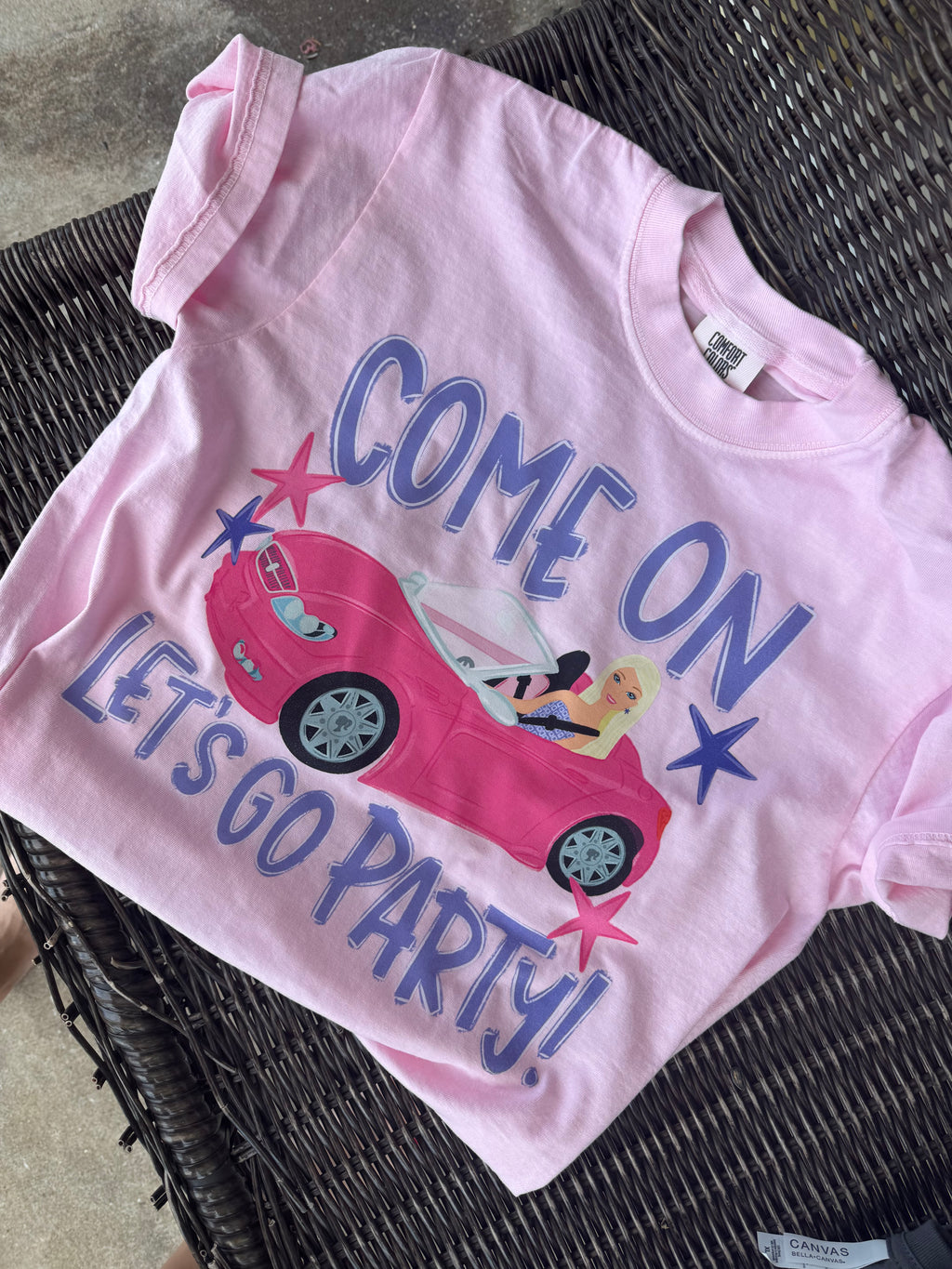 Let’s go party short sleeve tee