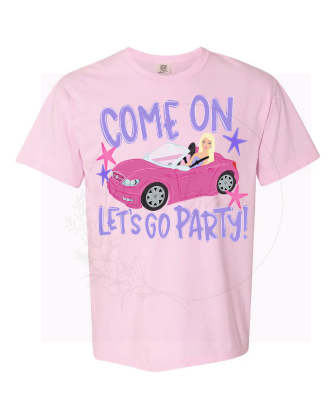 Let’s go party short sleeve tee