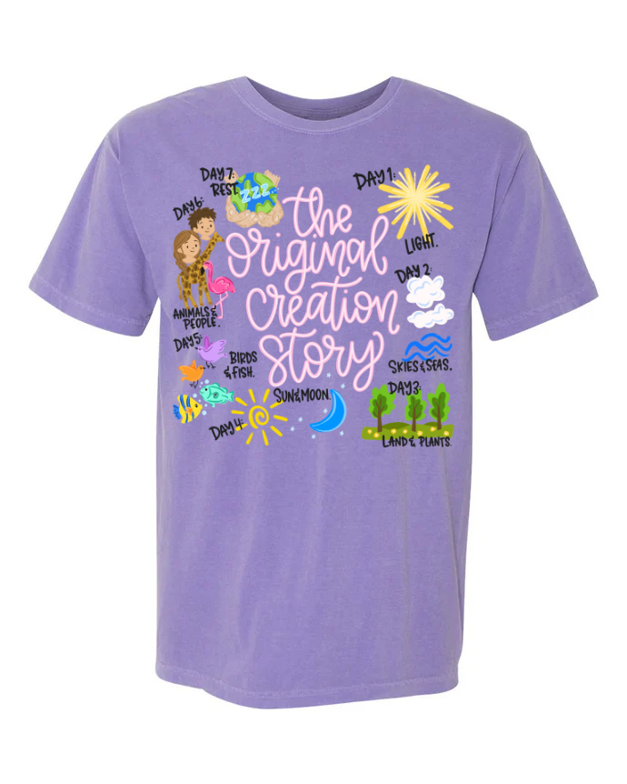 Creation Story short sleeve shirt