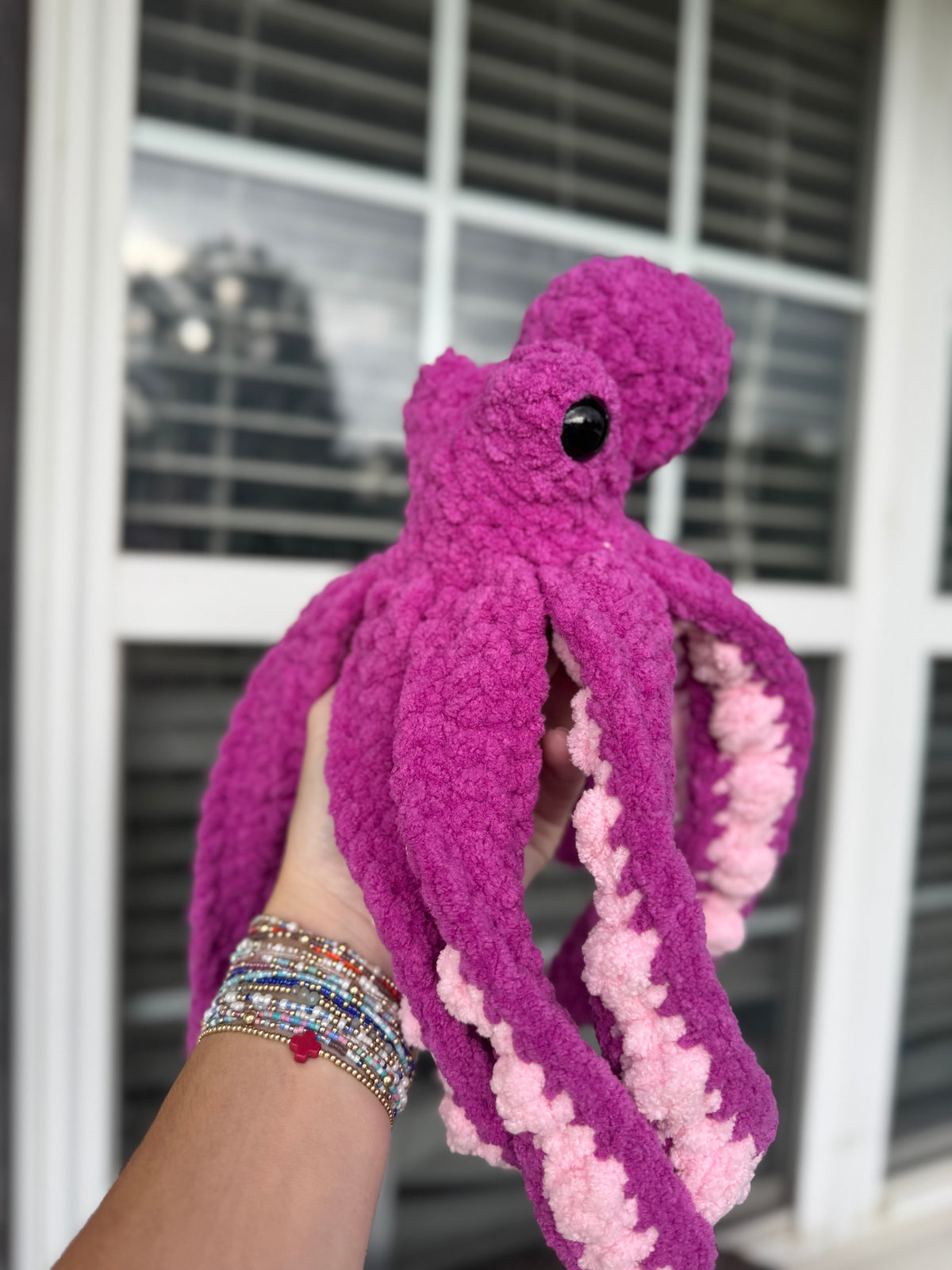 Octopus crochet plush