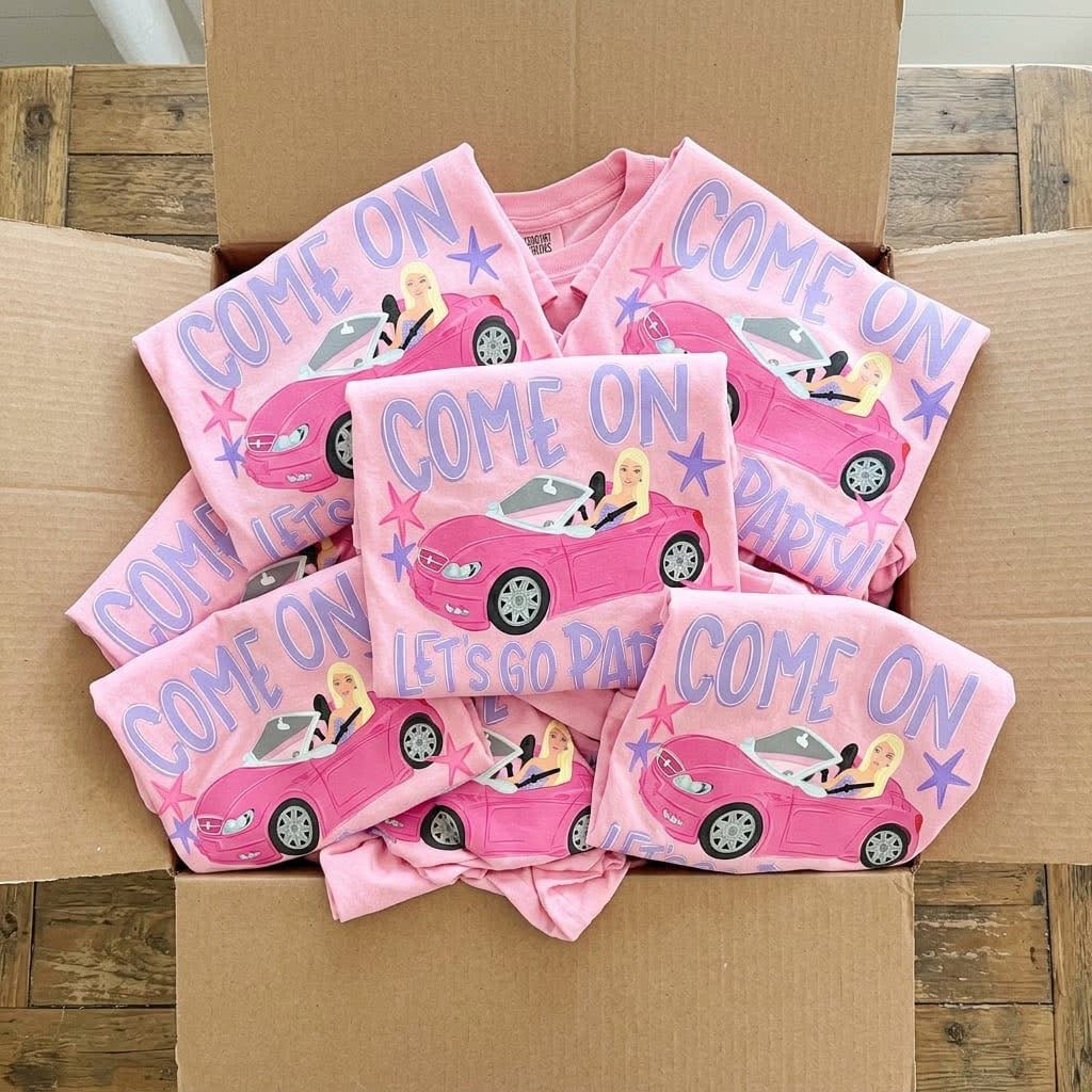 Let’s go party short sleeve tee