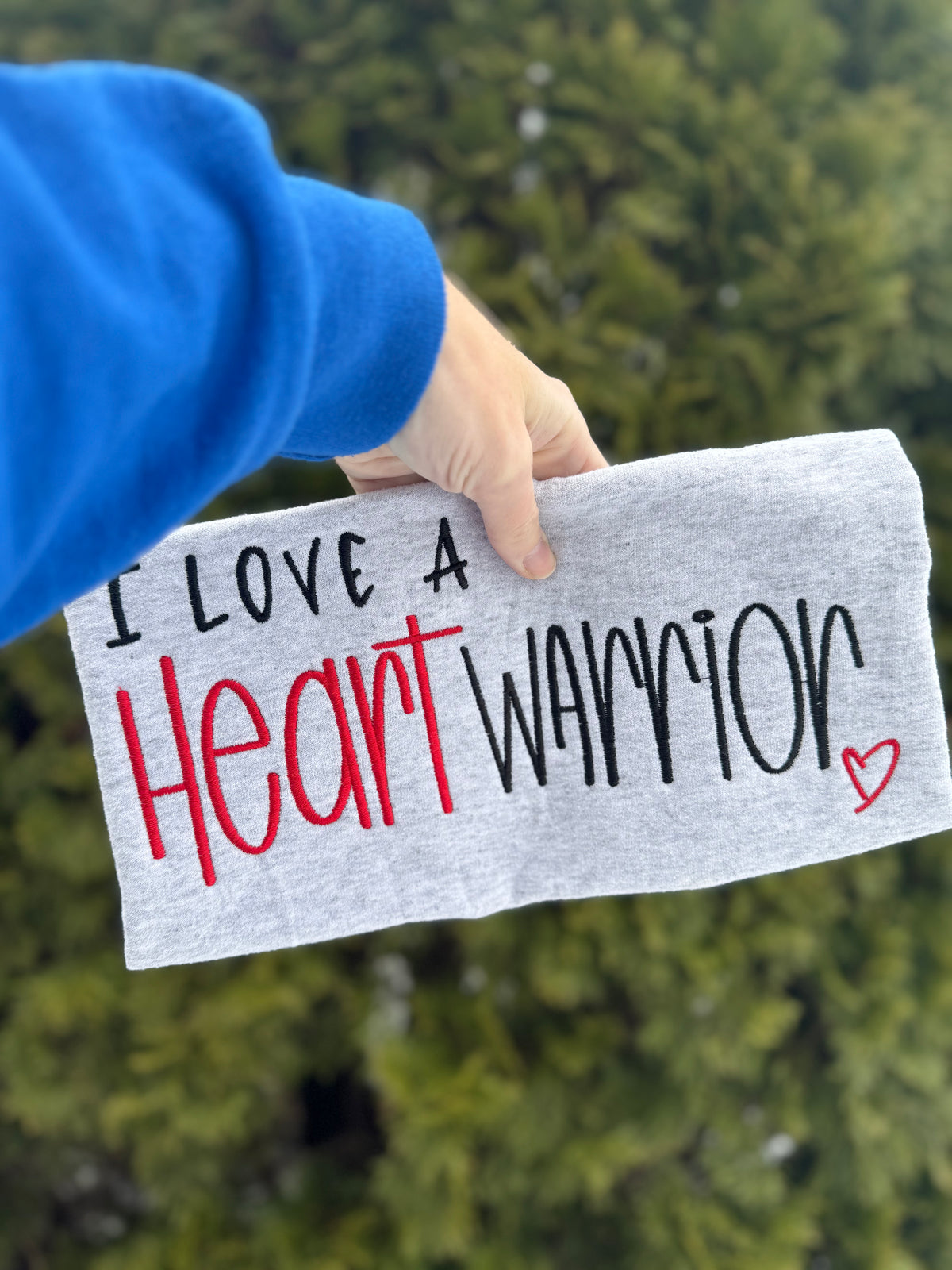 Heart Warrior, I love a heart Warrior short sleeve shirt
