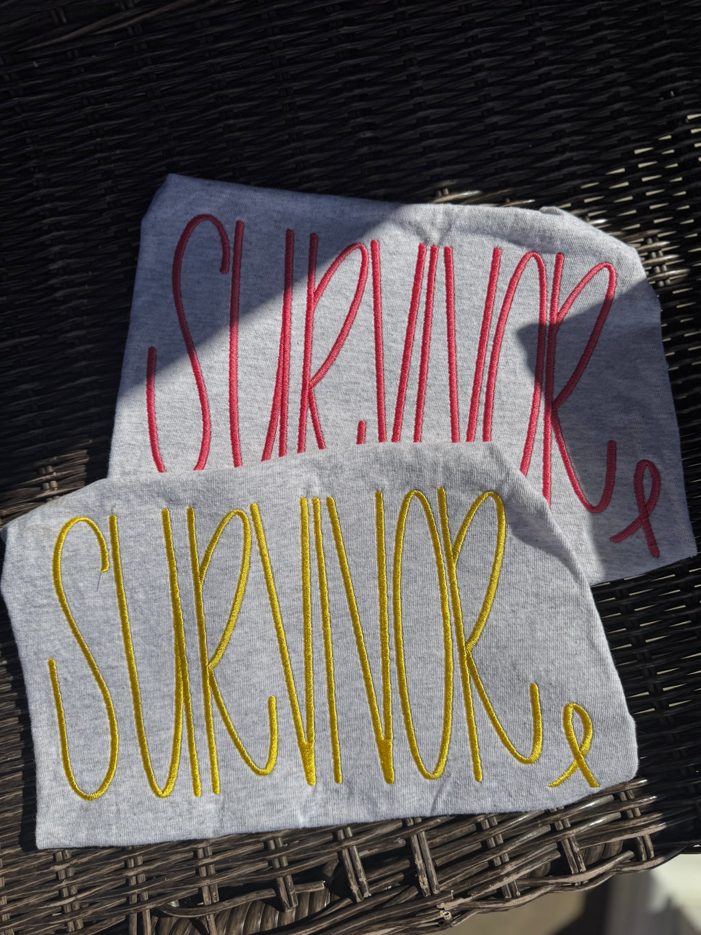 Survivor Embroidered Short Sleeve Shirt