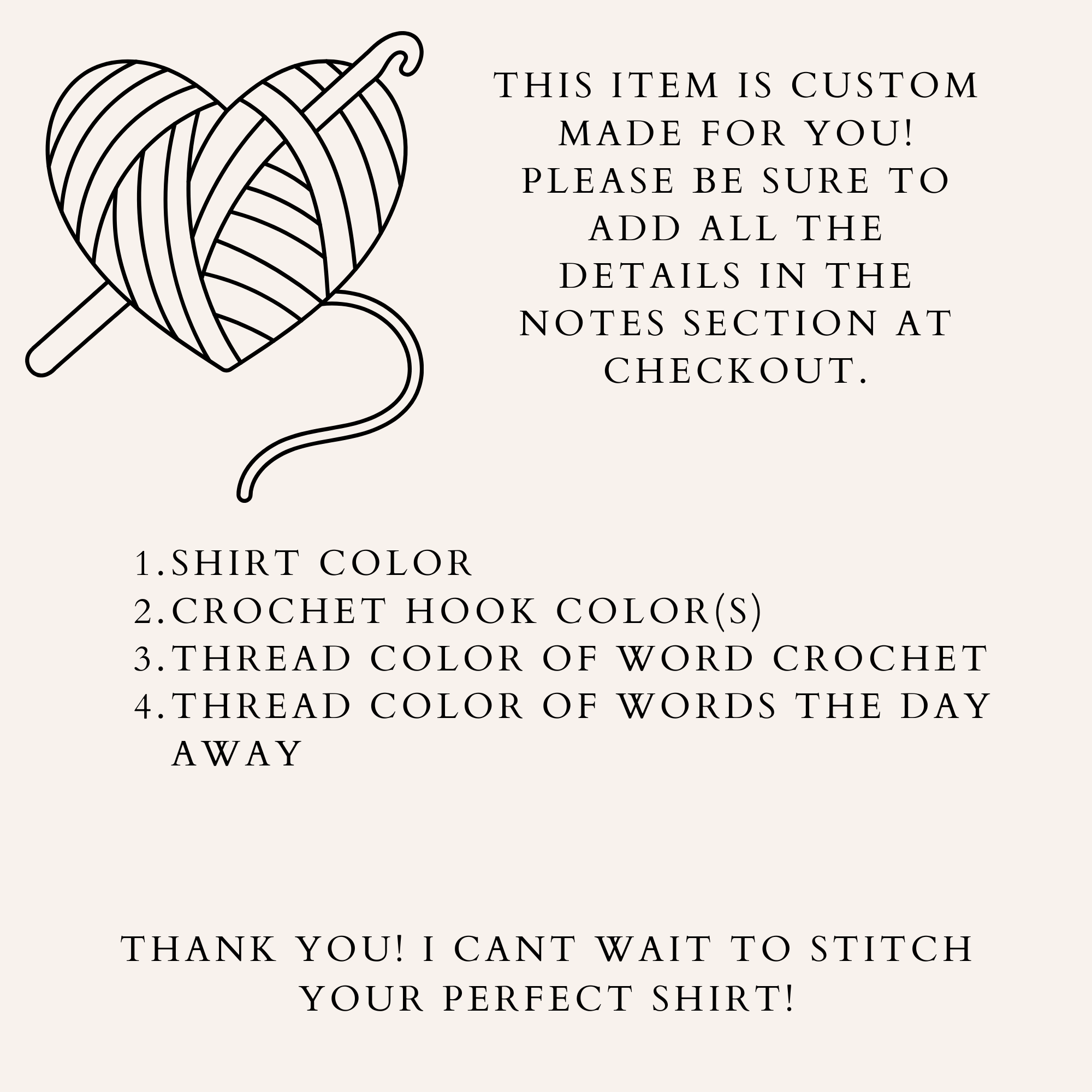 Crochet the day away Custom Embroidered Short Sleeve Shirt